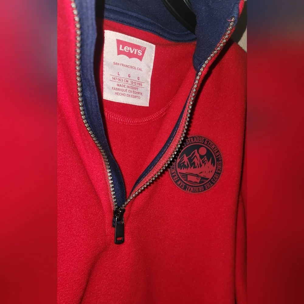 Levi's Red Kids Sweater - Picture 7 of 8